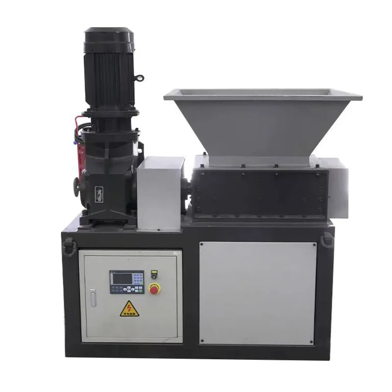 Automatic Equipment, Double-Axis Plastic Shredder, Multi-Functional Shredder
