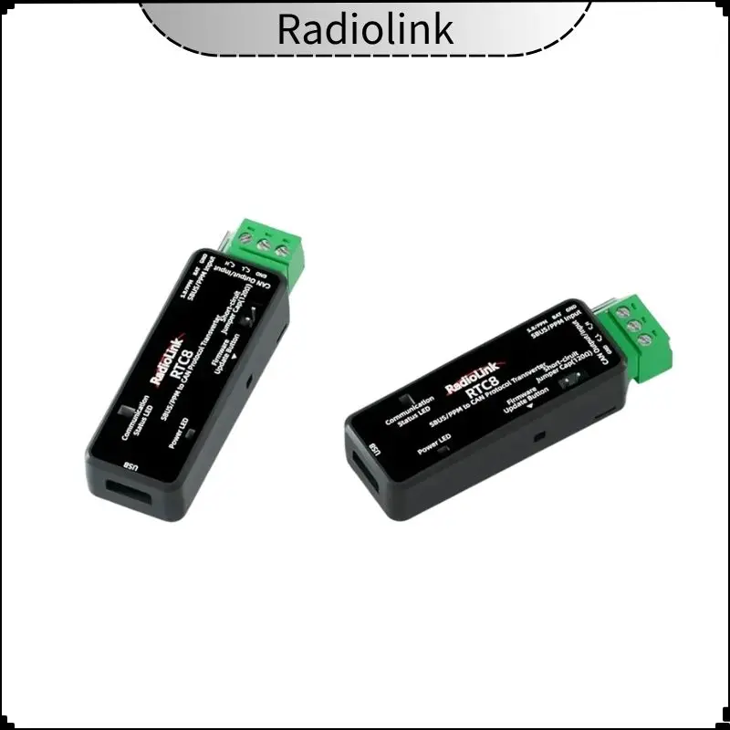 

Radiolink Fpv RTC8 SBUS/PPM CAN модуль протокола двойной вход сигнала приложение настройка параметров подходит для умных автомобилей/DJI Gimbal