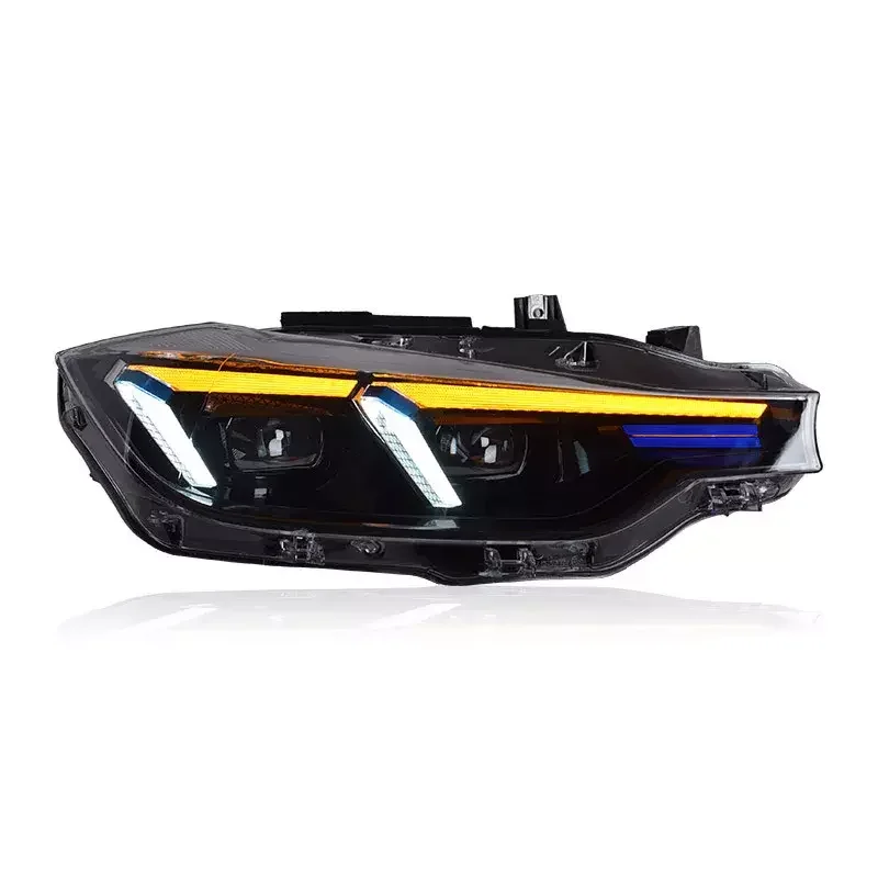 Car Lights for F30 F35 2013-2019 3 Series LED Auto Headlight Assembly Upgrade 2022 Newest Design LHD RHD Style Accessories