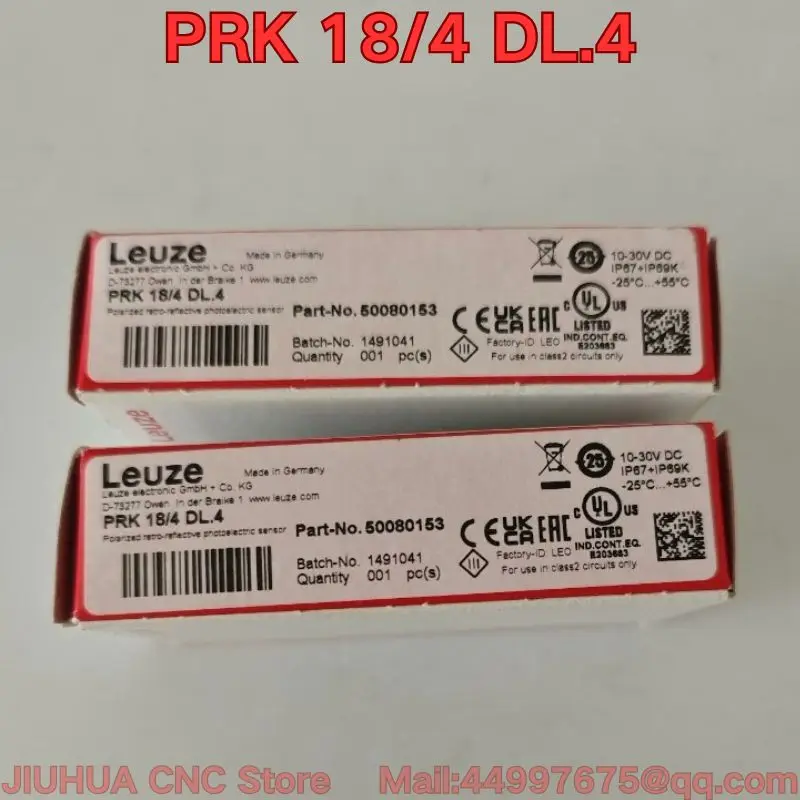 

New PRK 18/4 DL.4 photoelectric sensor