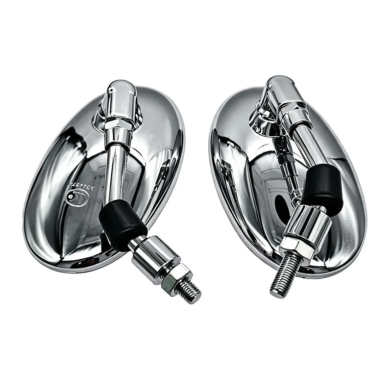 M10 Universal-Rückspiegel für MT-03 MT-07 MT-09 Motorräder, Elektrofahrräder und Roller, verchromte Seitenspiegel. – Detail 6