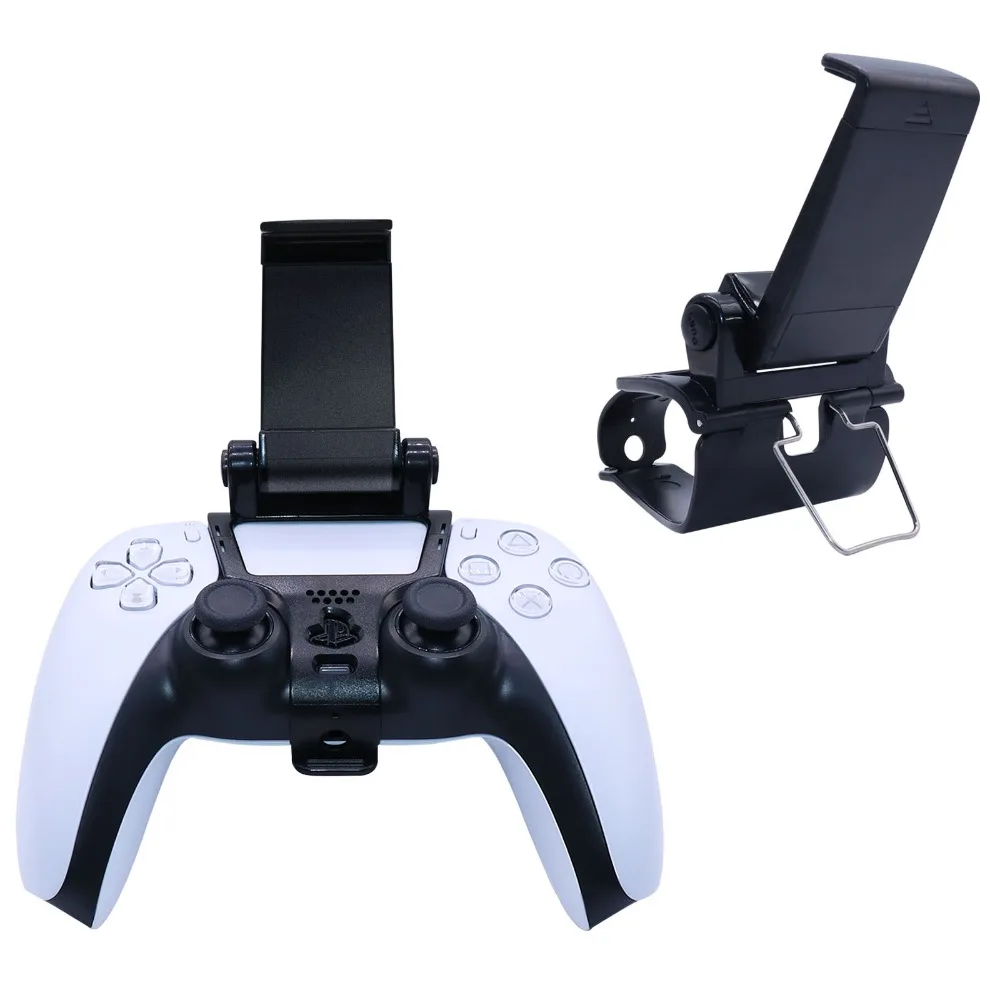 

Game Holder Controller Mobile Phone Stand for Gamepad with Metal Frame Holder Mount Clip Bracket Adjustable