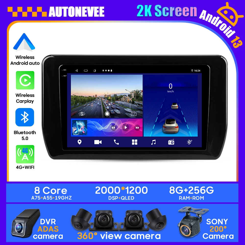 

Android Car For Toyota Avanza Veloz 2021 - 2023 Car Radio Multimedia Player Navigation Auto Head Unit DashCam HDR Stereo GPS BT