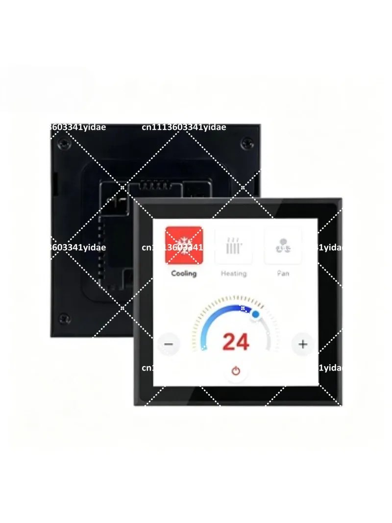Smart Home Wall Touch Switch, 4-Inch DC 12V/24V AC110-220V POE Embedded Control Panel