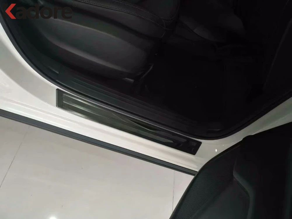 Buitendorpel Slijtplaten Voor Mazda CX-5 Cx5 2017-2022 2023 2024 Deuren Dorpels Beschermers Accessoires Sticker Rvs