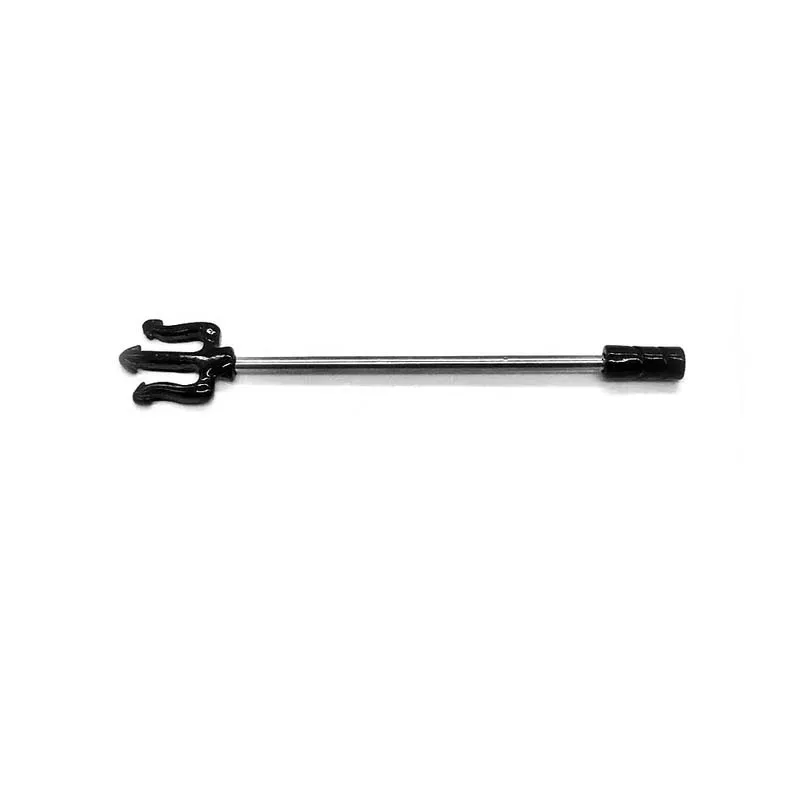 1PC Trident Industrial Piercing Barbell Stainless Steel Ear Piercing Striaight Industrial Scaffold Cartilage Punk Body Piercing