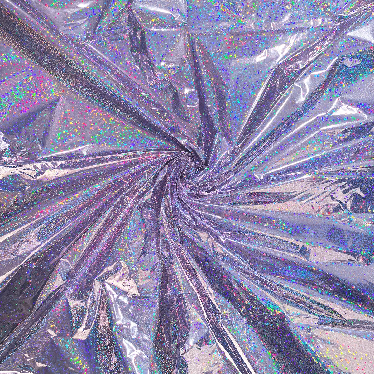 1/3 Stück Lila Schillernde Holographische Glitzer-Laser Einweg-Tischdecke Rechteckige Tischabdeckung für Hochzeit Geburtstagsfeier Dekoration – Detail 4