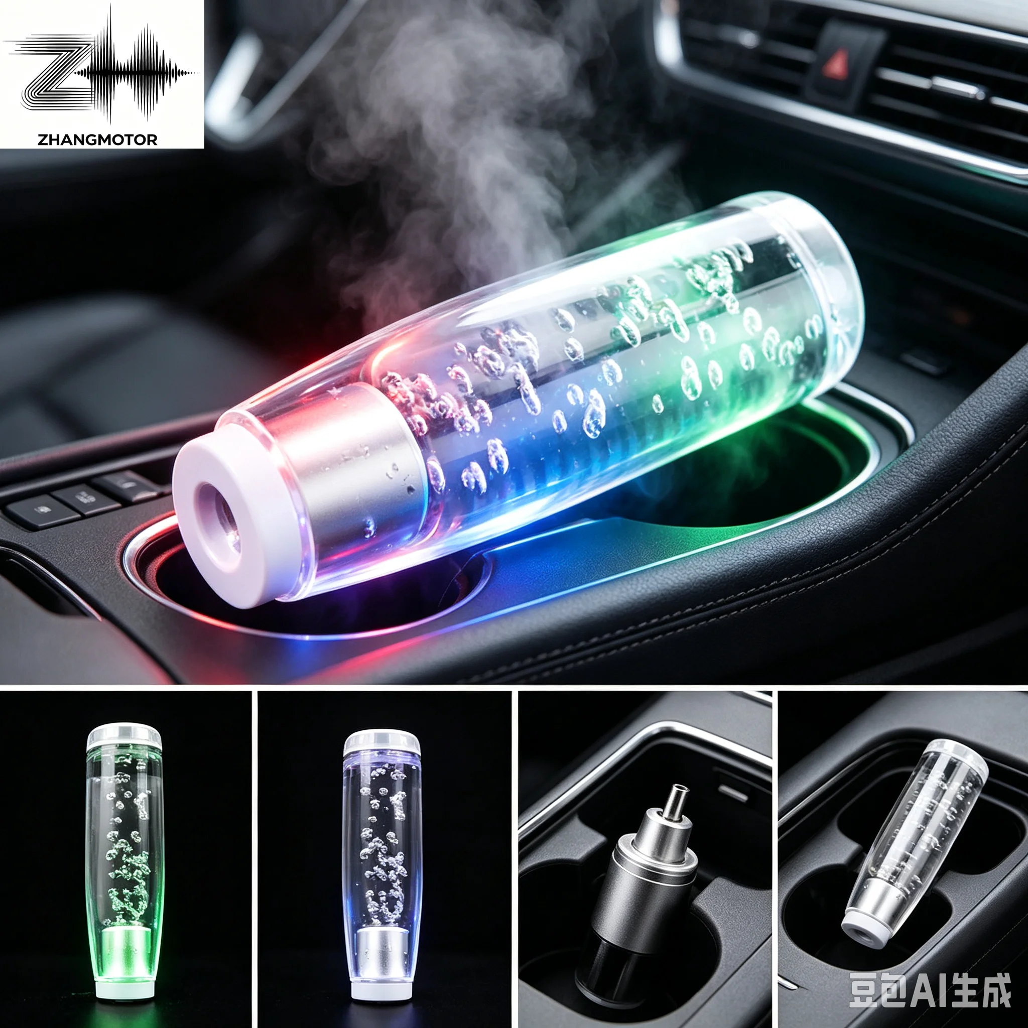 15 CM Universal Crystal Bubble LED LIGHT Shift knob Universal shifter shift gear Fit For Honda Toyota Nissan Mitsubishi Ford