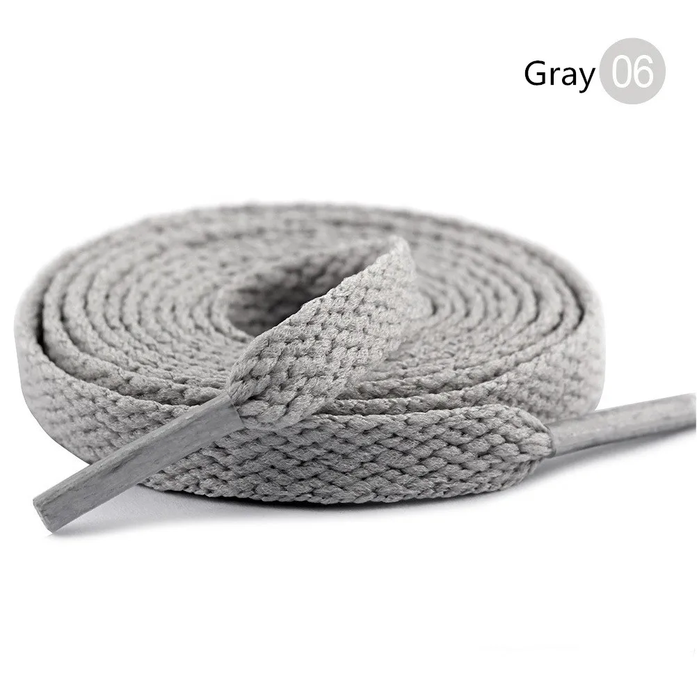 8mm Flache Schnürsenkel Sneaker Schnürsenkel Für Erwachsene Und Kinder Schnürsenkel Stiefel Sport Unisex Schuh Zubehör Großhandel 80/100/120CM – Detail 11