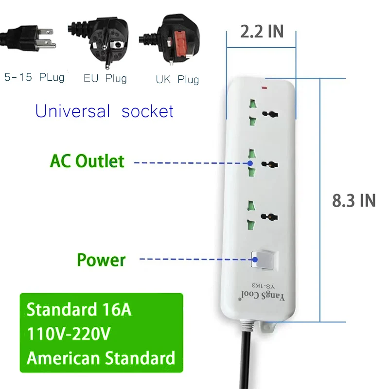 WUFEN GBT 방전기, 영국 EU US 5-15 소켓 V2L 어댑터, V2L 케이블, 야외 충전 스테이션, BYD 사용, 자동차 지지대 V2L 기능 필요