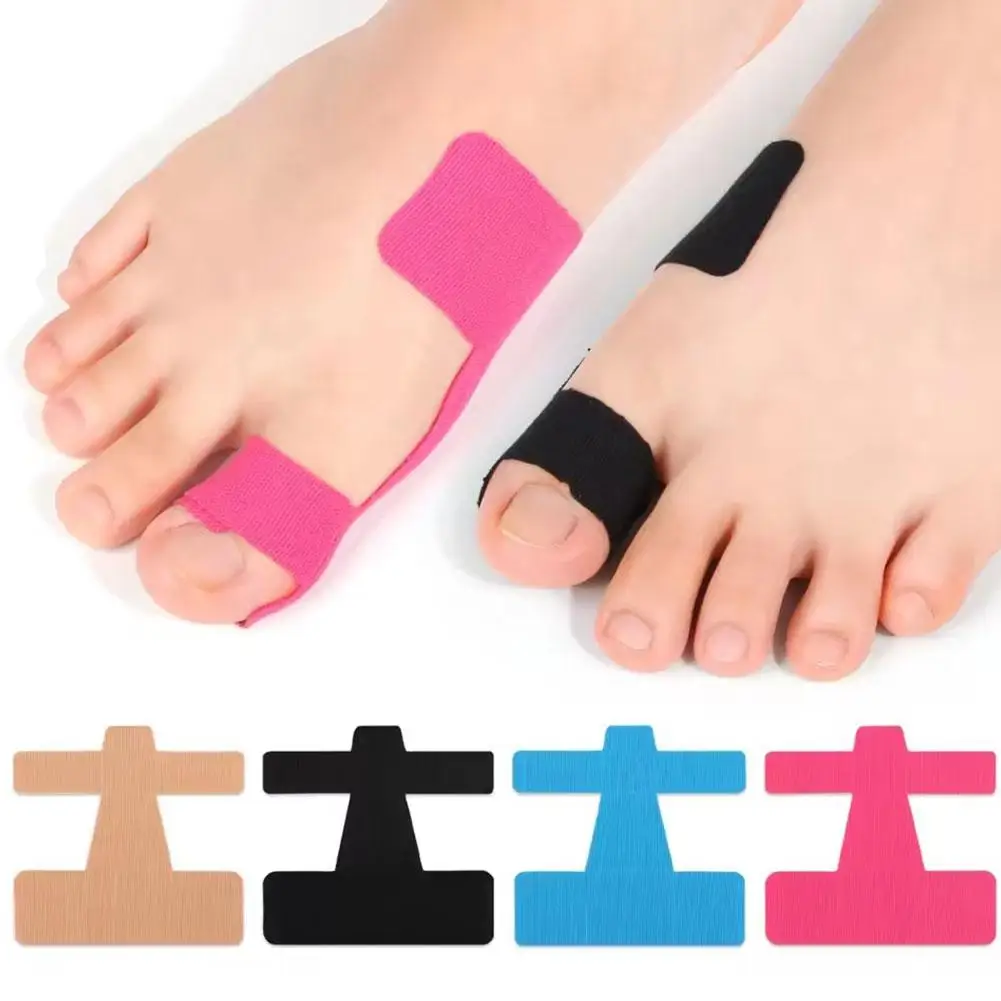 20PCS Bunion Corrector & Pain Relief Kinesiology Athletic Tape Self-Adhesive Hallux Valgus Corrector Toe Support Strips