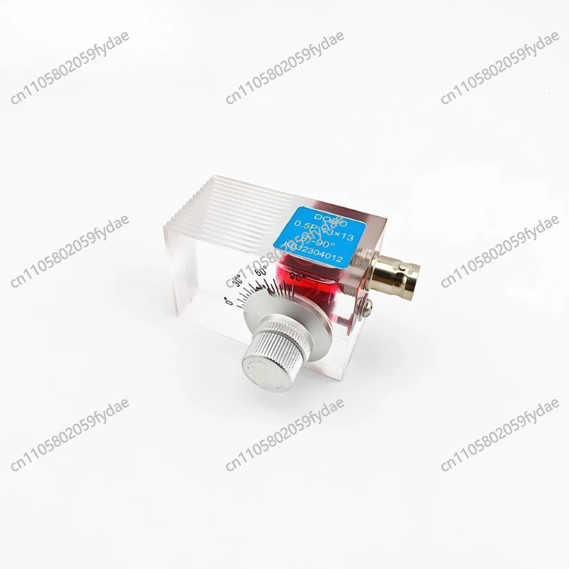 Ultrasonic Variable Angle Probe 0-90 Degree Calibration Angle Adjustable Surface Wave MHz