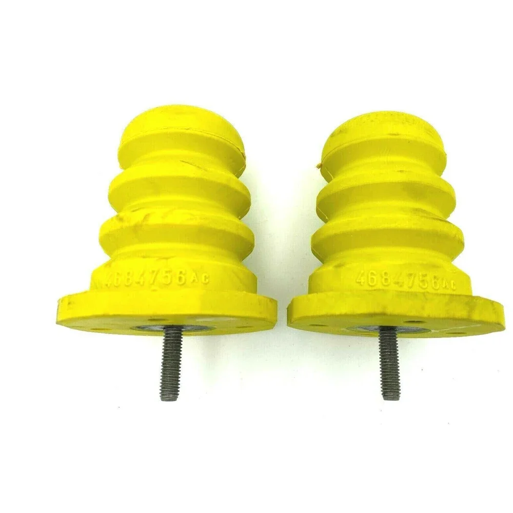 Nuevo tope de choque trasero de 2 piezas, apto para ciudad y país Dodge 4684756AB 4684756AC