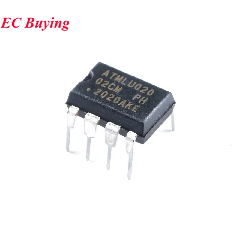 5pcs/1pc AT24C02C 24C02C 24C02 AT24C02C-PUM DIP-8 IIC I2C Compatible (2-wire) Serial Interface EEPROM Chip IC New Original