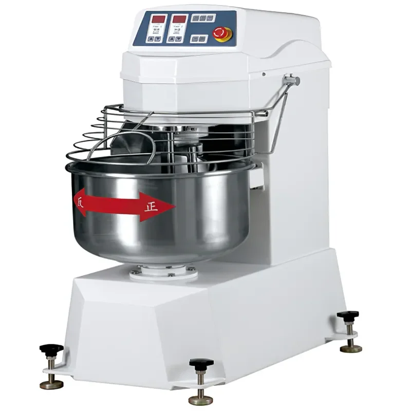 New 50kg Industrial Electric Dough Mixer for Commercial Bakery Pizza Cake Bread Spiral Mixer for Restaurant Flour Wheat