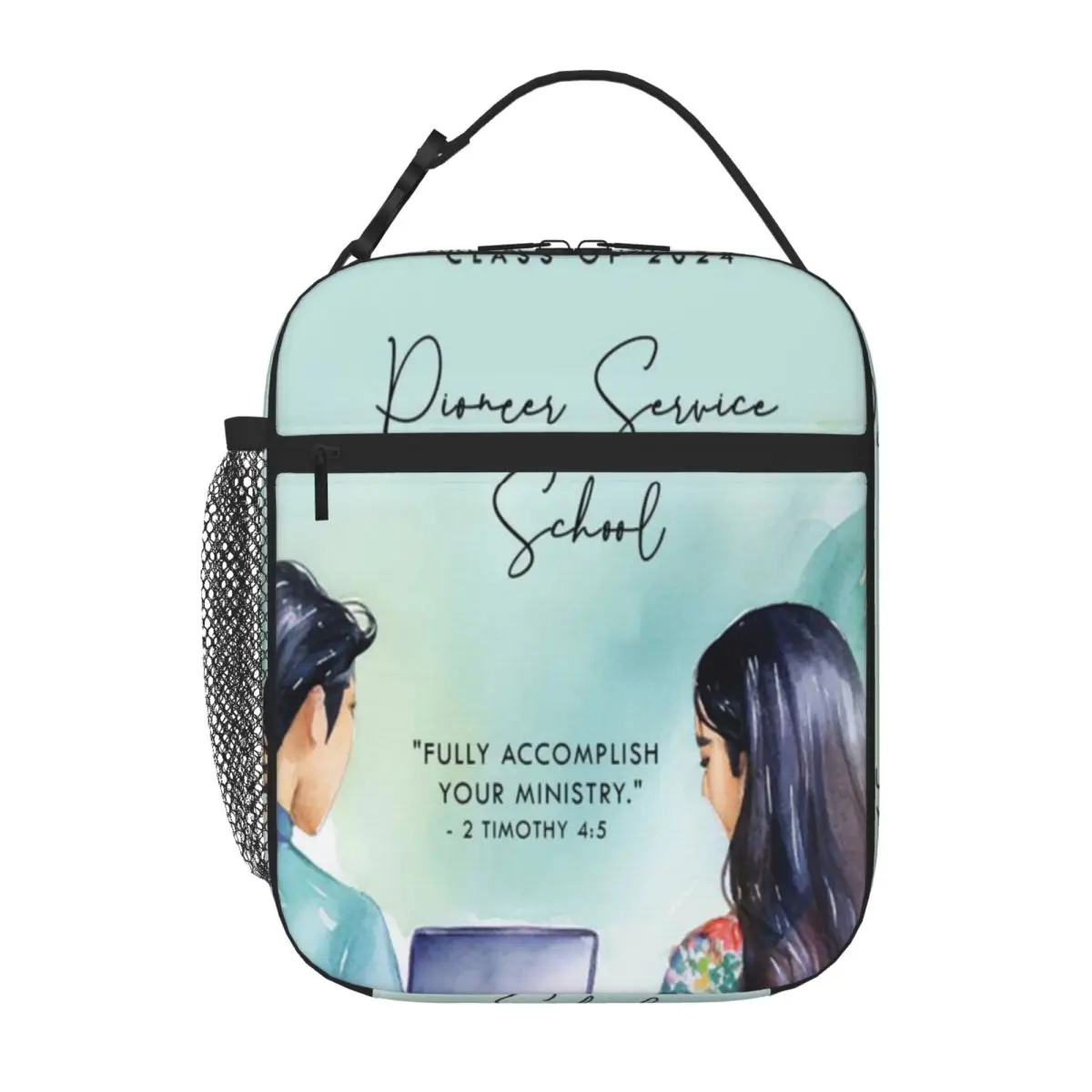 Bestselling PIONEER SERVICE SCHOOL 2024 - COUPLE Breathable Design Thermal Lunch Bag Office Break Reusable Lunch Bag