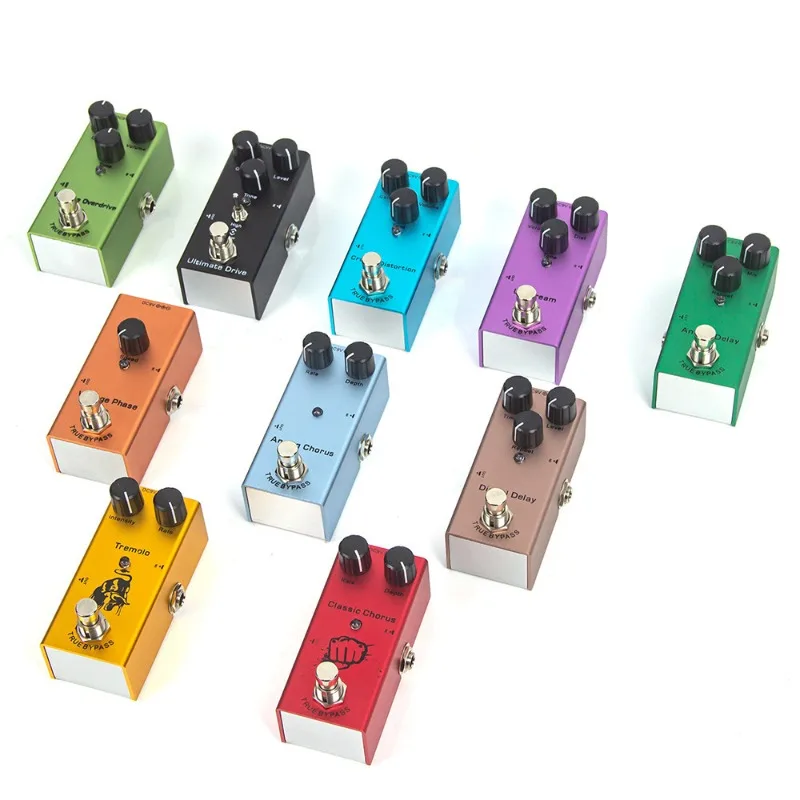 Suitable for Electric Guitar Effects Metal Distortion Overload Reverb Sound Instrument Guitar New Single Piece Accessories