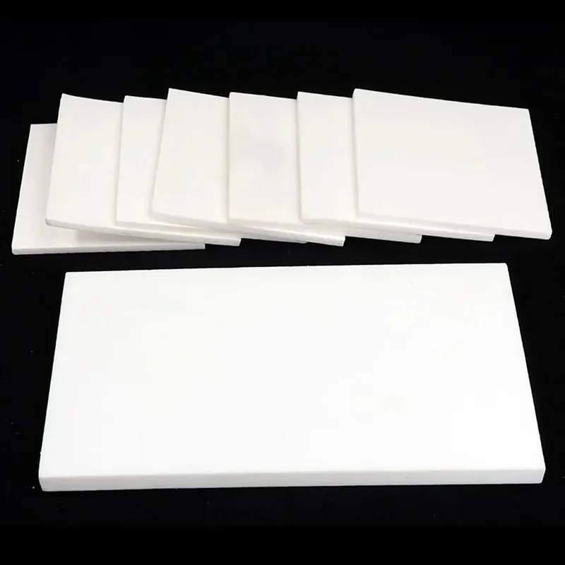 

White Teflon PTFE Sheet Plate Block Polytetrafluoroethylene 0.1-30mm Thickness Custom Cut Machining Material