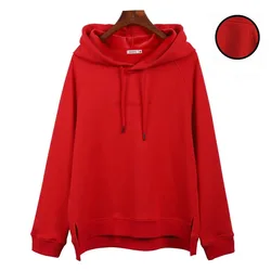 Korean Brushed Thicken Version Hoodies 2024 Spring/Fall New Women's Pullover Hoodies Embroidered Fashion Casual Single Piece Top