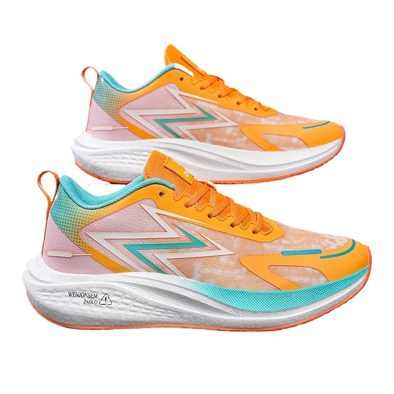 

Marathon Running Shoes Men Women Road Jogging Supercritical E-TPU Cushioning Sports Training Shoes Mesh Light Comfy Sneakers