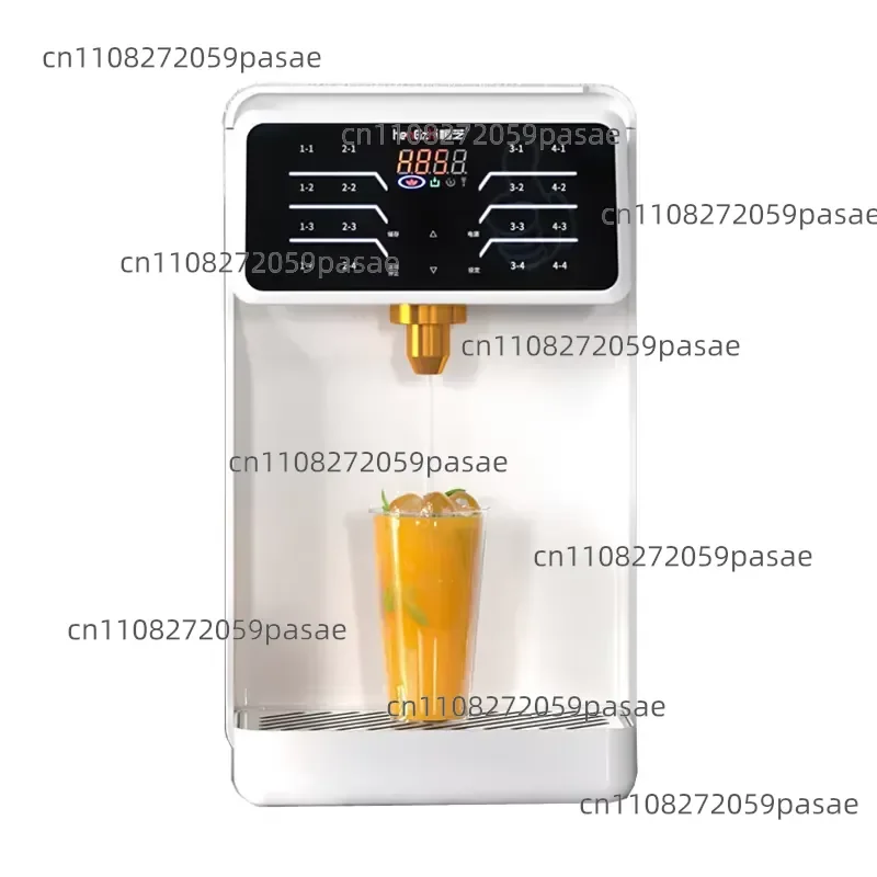 High precision automatic electric automatic bubble tea fructose dispenser