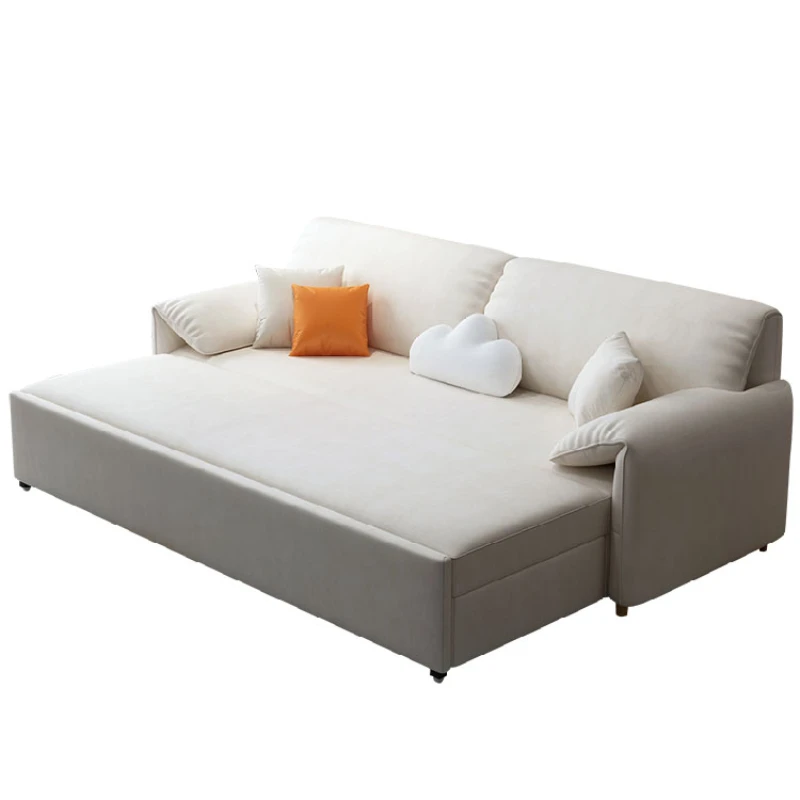 Leżak składana sofa rozkładana fotel rozkładany podwójna funkcjonalna sofa relaksacyjna minimalistyczny blok Tofu Meubles De Chambre Home Decor