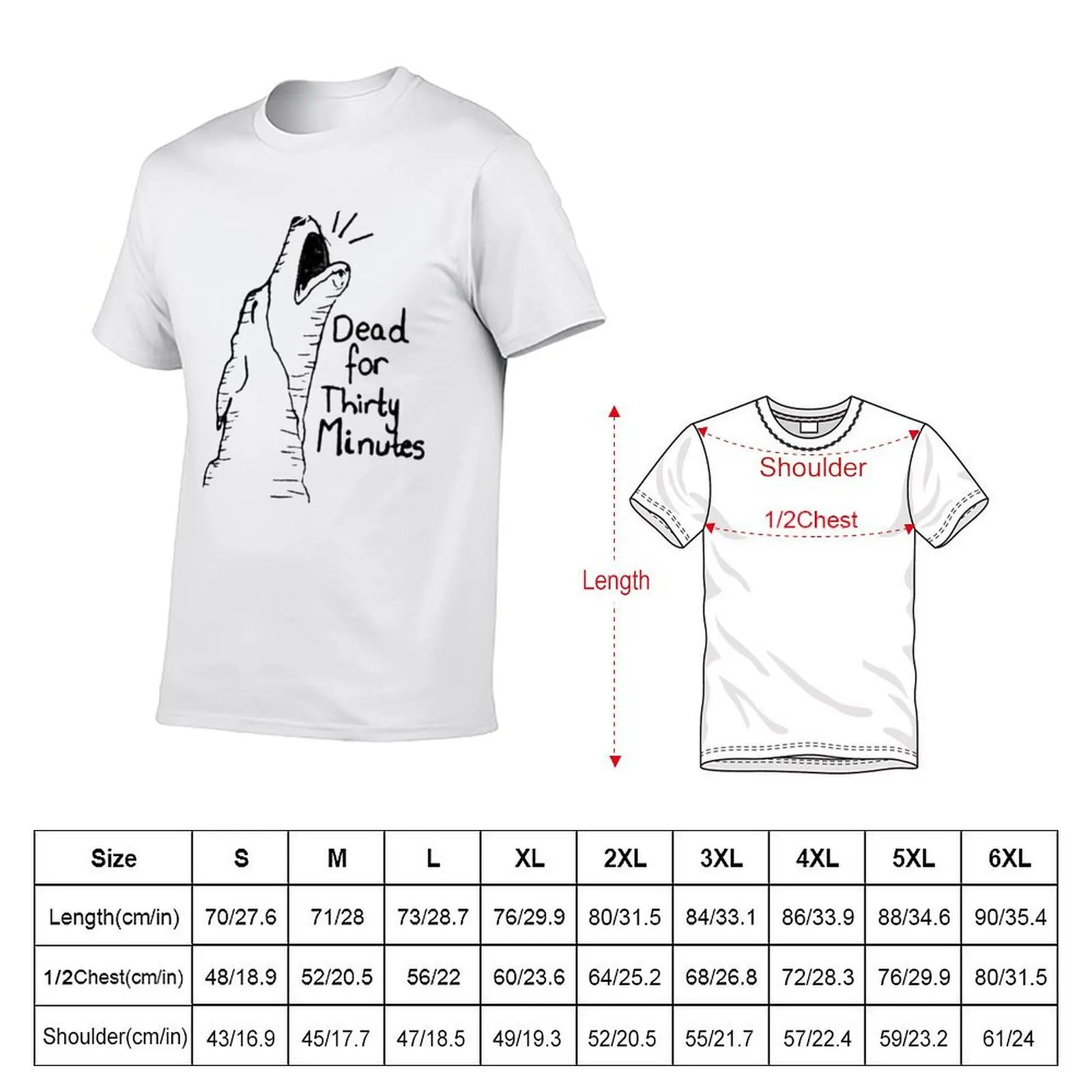 Buzzfeed Unsolved inspired prints s dead for thirty minutes T-Shirt affliction shirts luxury designer mens funny t shirts