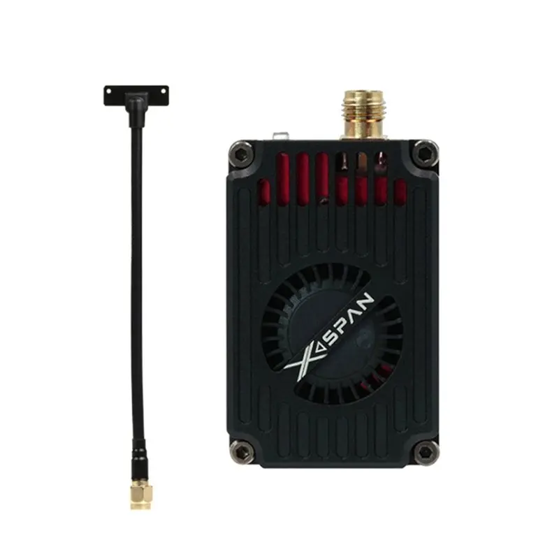 

ABZZ-For FPV Long Range Drone 6.1G-7.2G 3W Video Transmitter With Omni Directional Antenna RC Parts HD VTX Module
