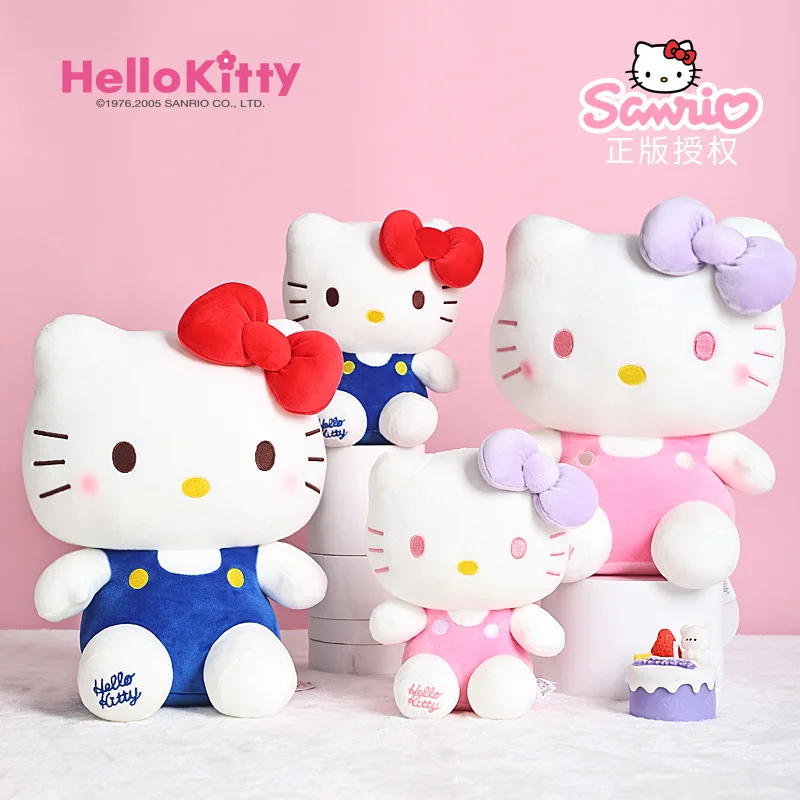 

Kawaii 20cm Sanrio Hello Kitty Plush Doll Toy Cartoon Girls Soft Stuffed Animal Pillow Doll Christmas Birthday Gift Toys