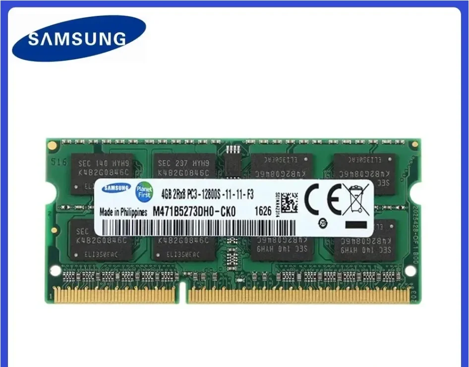 

Original disassembled Laptop Memory DDR3L 1.35V / DDR3 1.5V 1333 1600MT/s MHz 4GB 8GB RAM 204pin SO-DIMM Memory Stick for Laptop