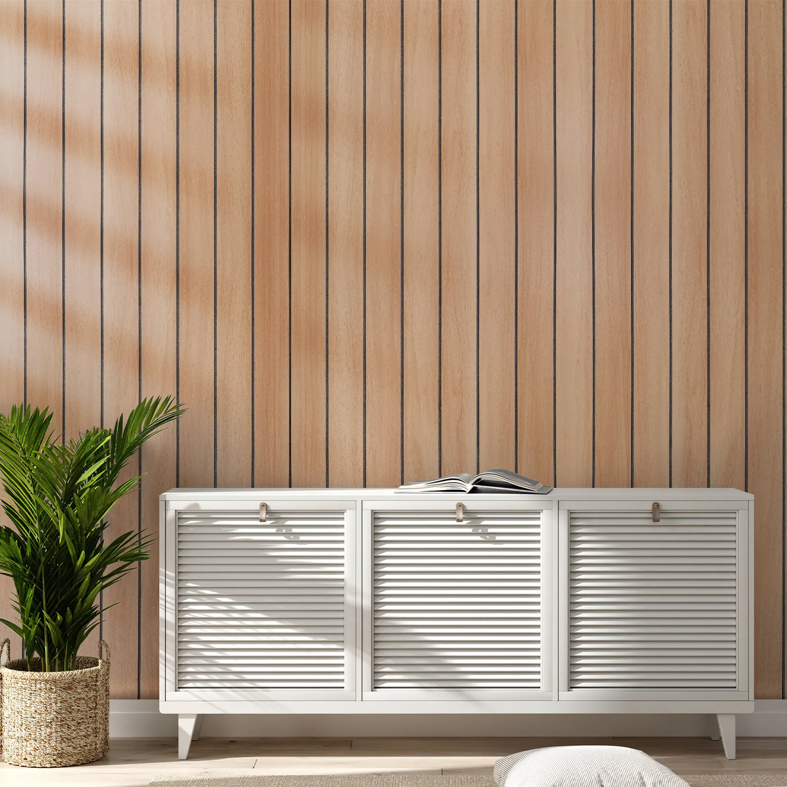 1 Roll Wood Grain Wall Panel Peel and Stick Self Adhesive Waterproof Faux Wood Grain Wallpaper 40Cm X for Kitchen Bathroom