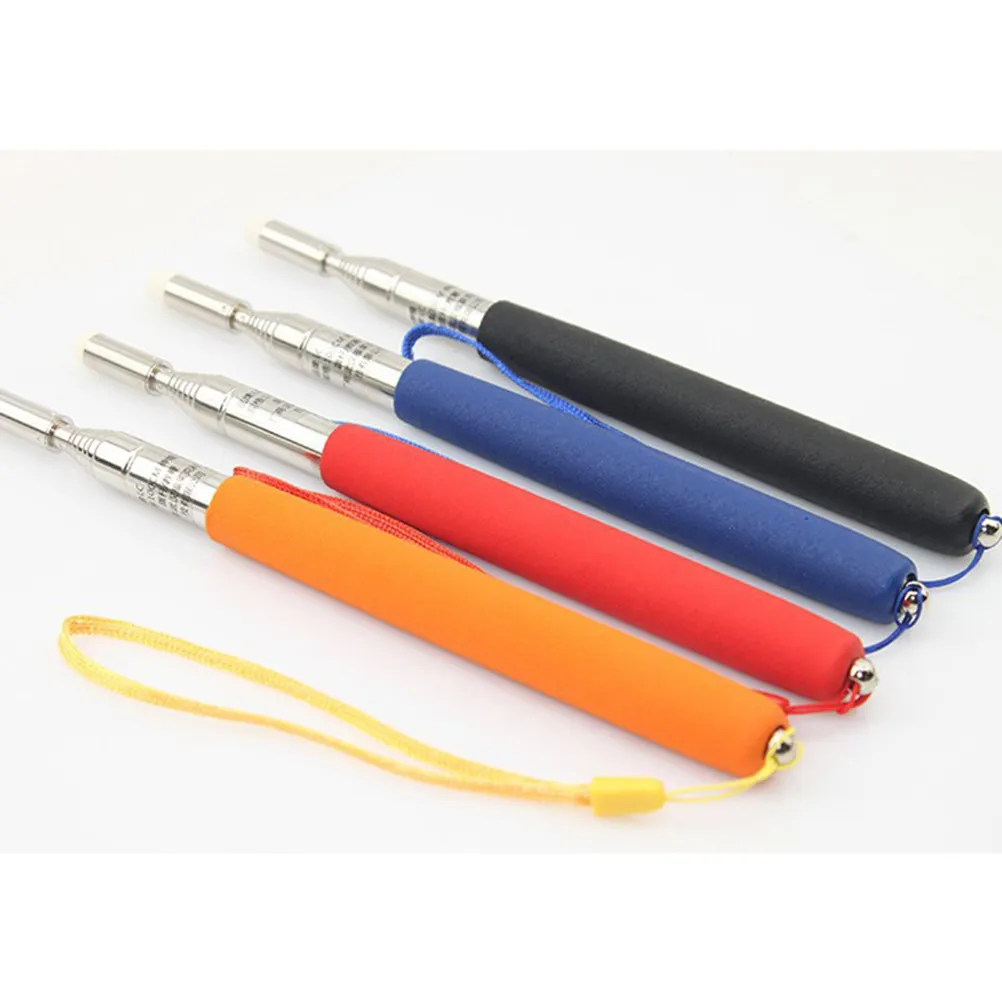Extendable Telescopic Teachers Pointer Blue Portable Retractable Hand Pen Lightweight Presenter for Classroom Whiteboard