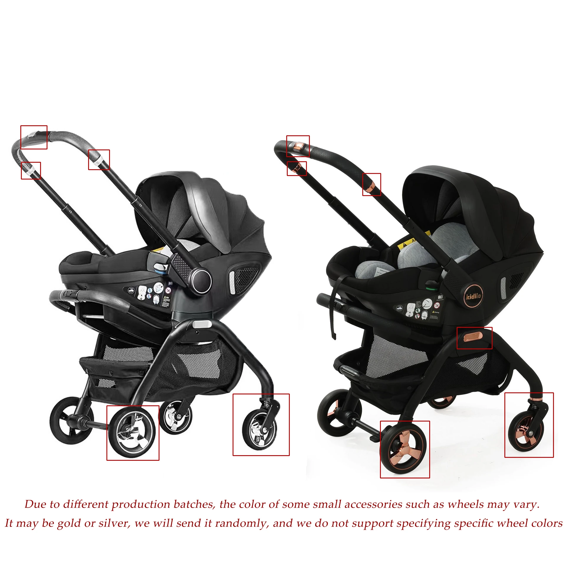 3-in-1 Baby Stroller with Bassinet, Newborn Pocket Car, Bidirectional Baby Walking Magic Tool