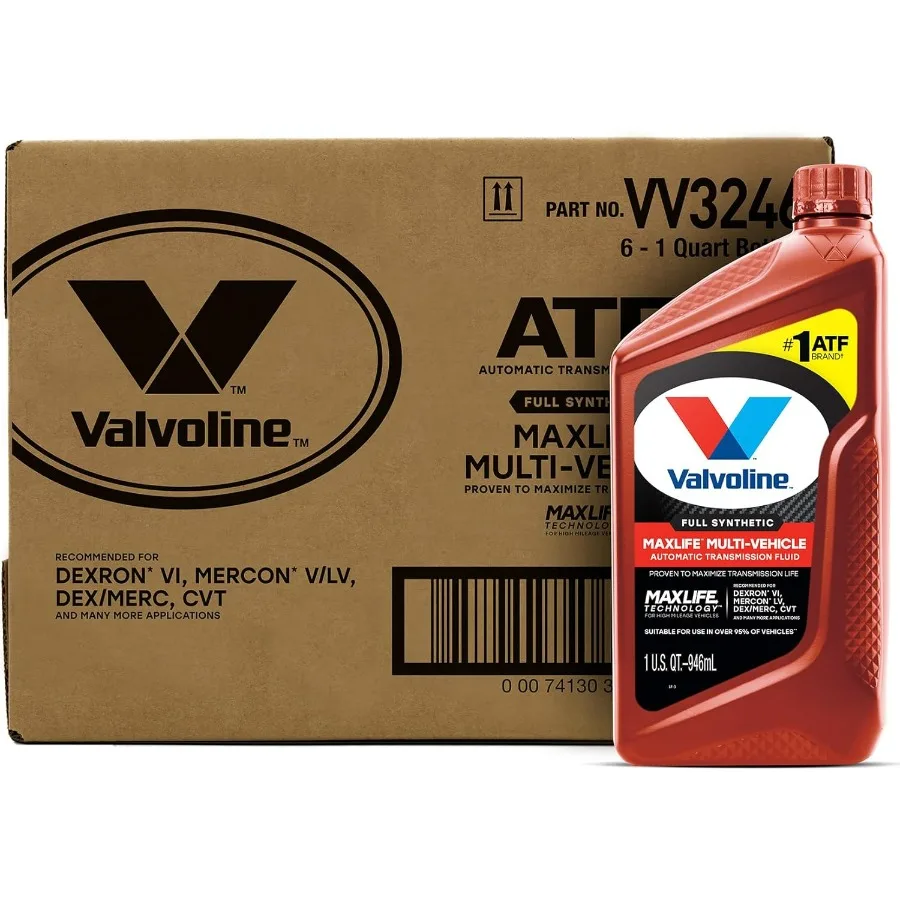 

Multi-Vehicle (ATF) Full Synthetic Automatic Transmission Fluid 1 QT, Case of 6