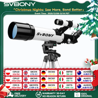 Svbony SV501P 60/70mm Astronomical Telescope Sets,for Planetary and Moon Observation,Gift for  Kids,Beginners and Students
