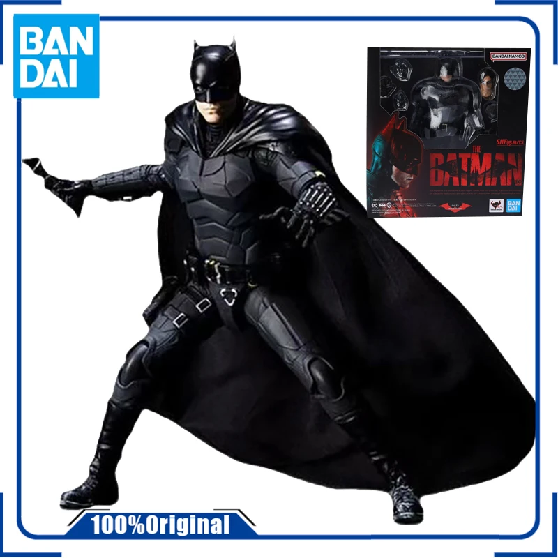 

Stock Original box BANDAI SPIRITS SHFiguarts SHF Bruce Wayne THE BATMAN Action Anime Figure Model Toy Collection Doll Gifts