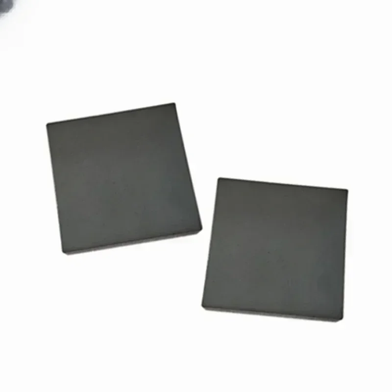 

Silicon carbide sheet 40x40x1mm - 100x100x20mm wear-resistant ceramic plate sic bullet proof sheet ballistic plate