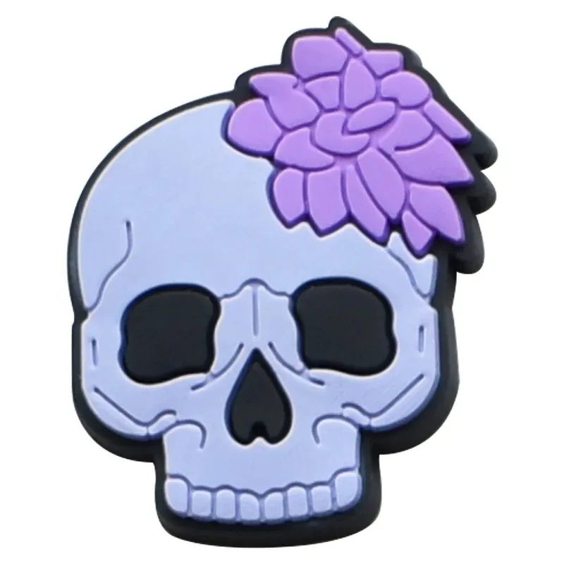 New Arrivals Skull Shoe Charms Pin for Shoe Accessories Shoe Decoration Kids Adult Christmas Party Gifts image 4