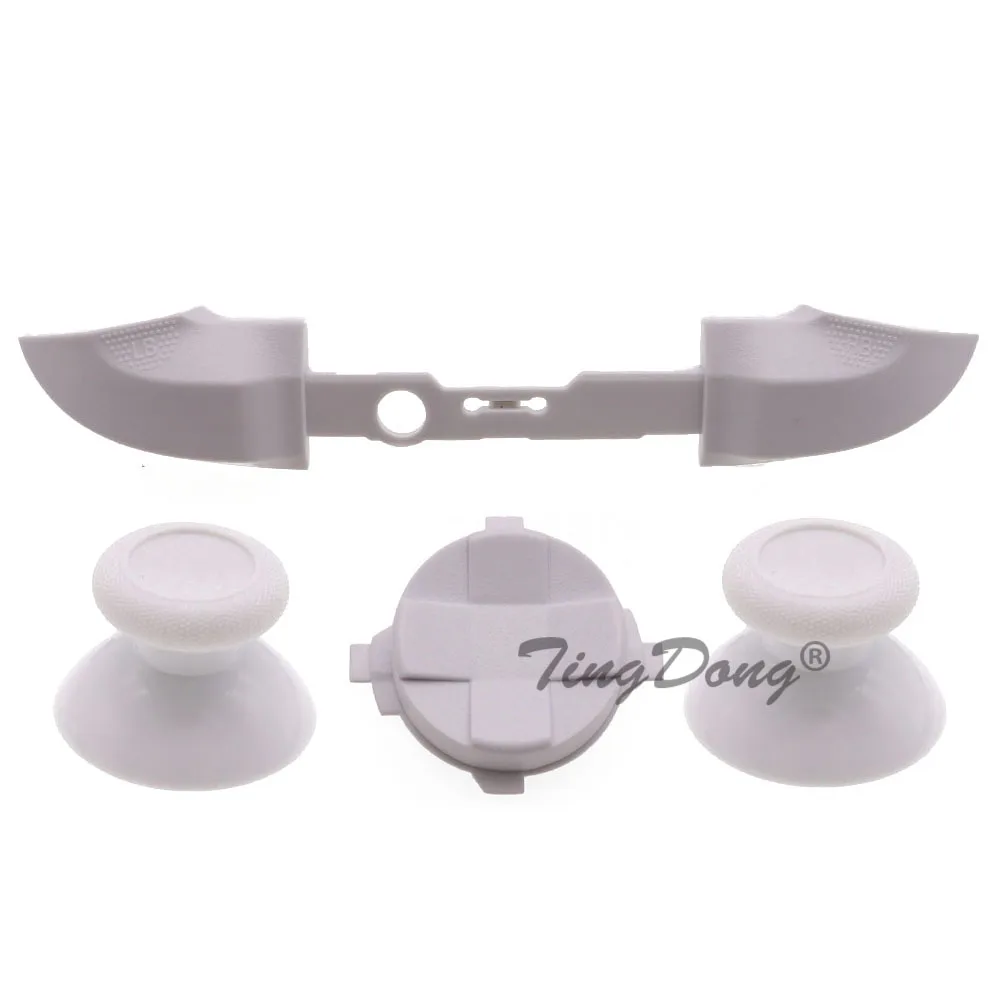 4 في ل Xbox Series X S تحكم LB RB زر قطاع عبر الاتجاه مفاتيح ثلاثية الأبعاد التناظرية الإبهام العصي غطاء عصا التحكم D-الوسادة زر