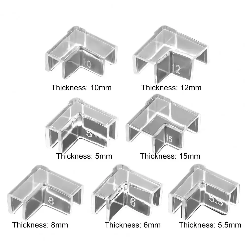 4Pcs Tank Protective Covers  Tight Fit   Tank Corner Protectors Clear Design Tank Corner Protectors