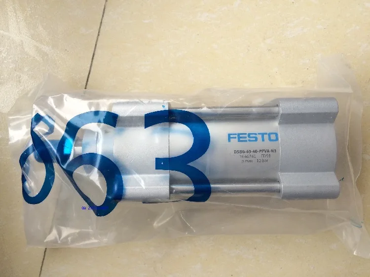 

Original FESTO Standard Cylinder DSBG-63-40-PPVA-N3 1646741