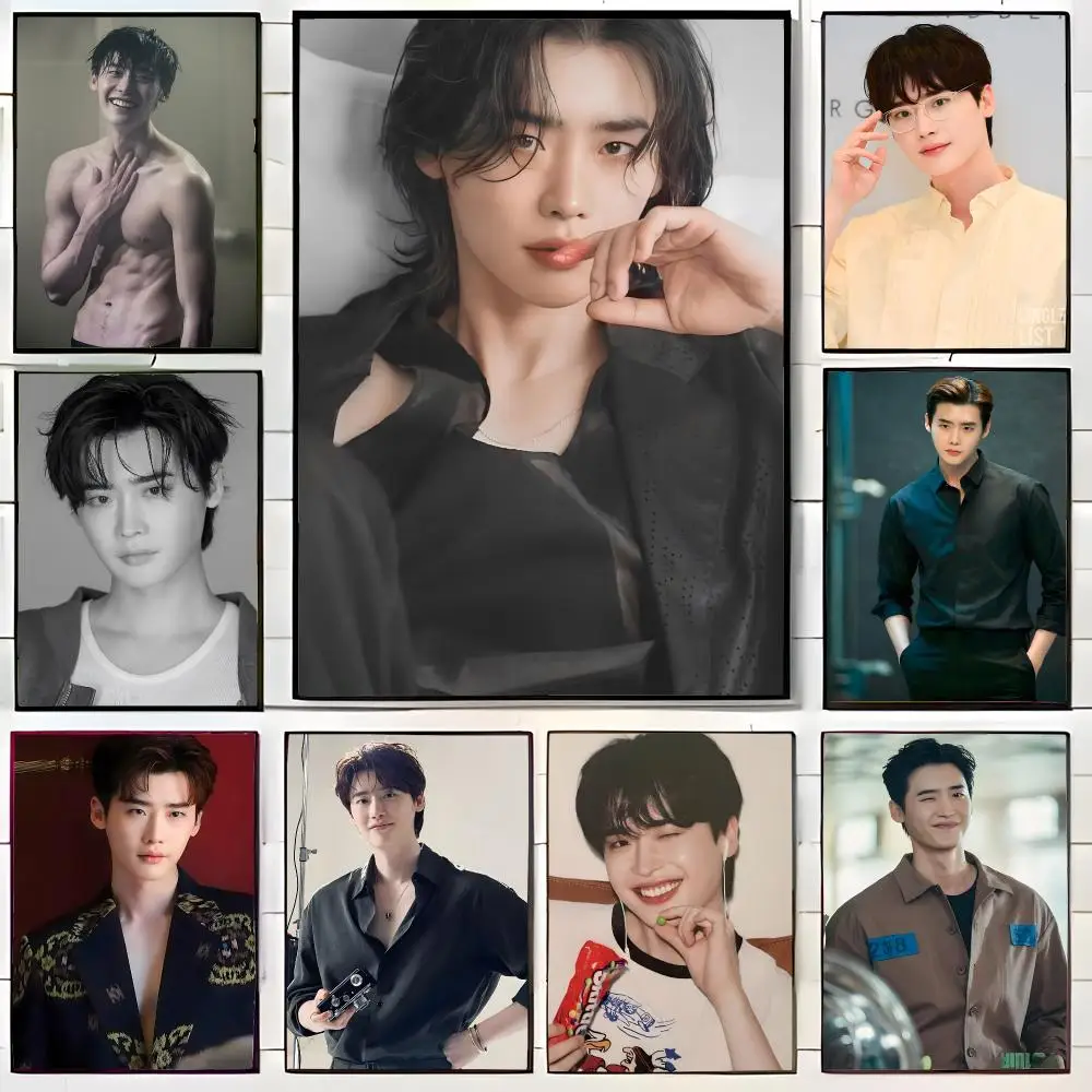 Actor Celebrity L-Lee Jong Suk Poster Wall Art Print Decorative Mural Home Decor Gift Unframed