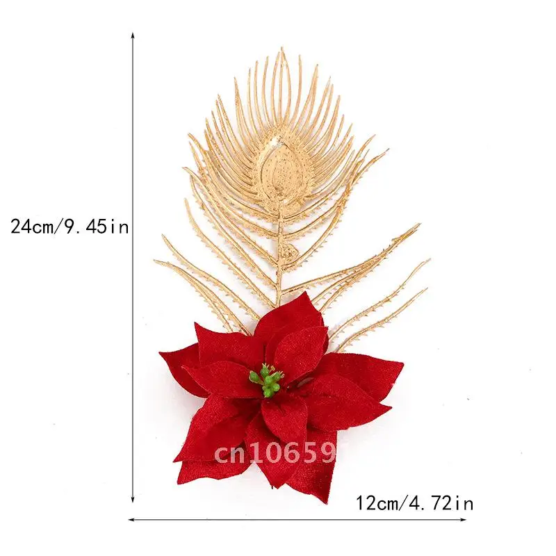 

Christmas decoration flower Christmas tree pendant party decorations Christmas flower decoration