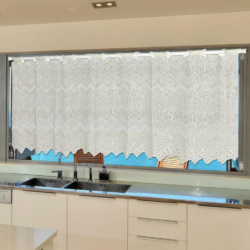 New European Vintage Style Pattern Short Curtains To Decorate Your Home Short Curtains For Any Room