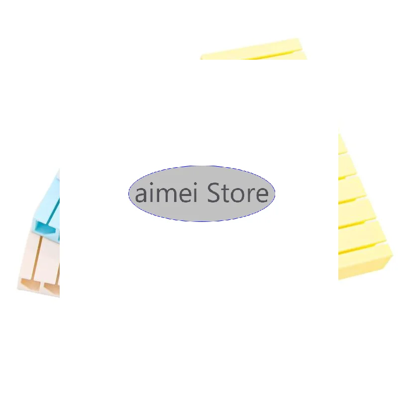 1 Set 10 Grids Macaron Colored Transfer Paper Organizer Nail Foil Storage Box Foil Roll Holder Dustproof Manicure Supplies