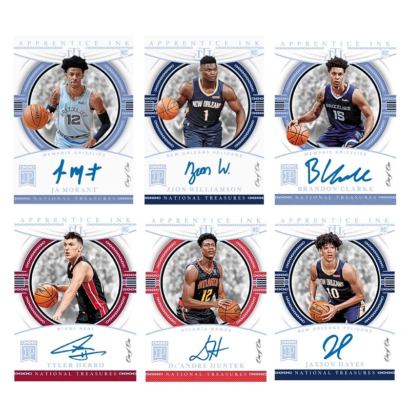 

Diy Домашняя Панини Баскетбольная Звездная Карта Ja Morant Tyler Herro Zion Williamson Jaxson Hayes Коллекционные Карты Игрушки Подарок