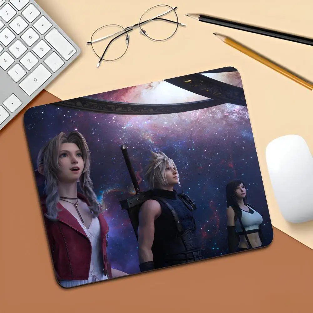 F-Final Fantasy VII Rebirth Mouse Pad Gaming Laptops Keyboard Mat Deskmat Pc Accessories Desk Protector Mousepad Gamer Mats Anim