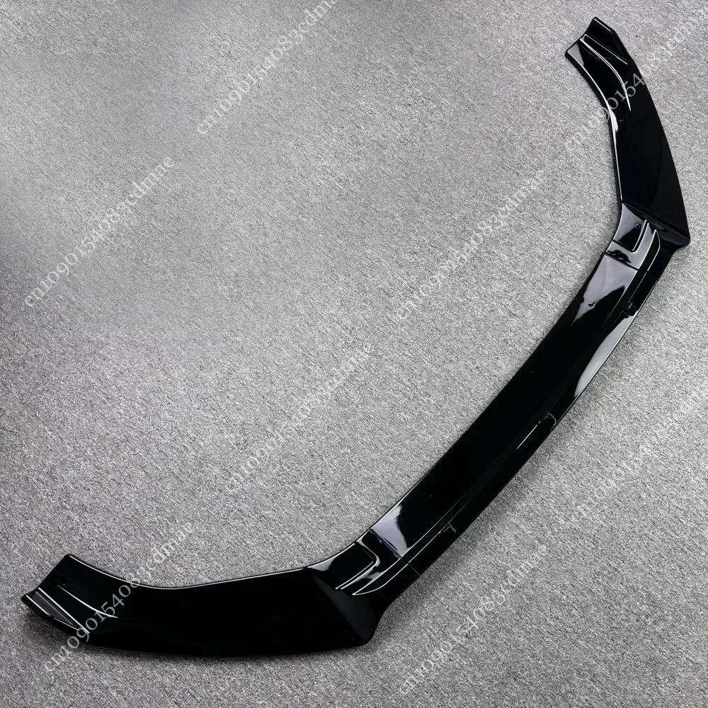 3pcs Front Bumper Lip Lower Splitter for Hyundai Kona MK2 N N-Line 2021 2022 2023 Gloss Black Spoiler Body Kit Tuning Mods