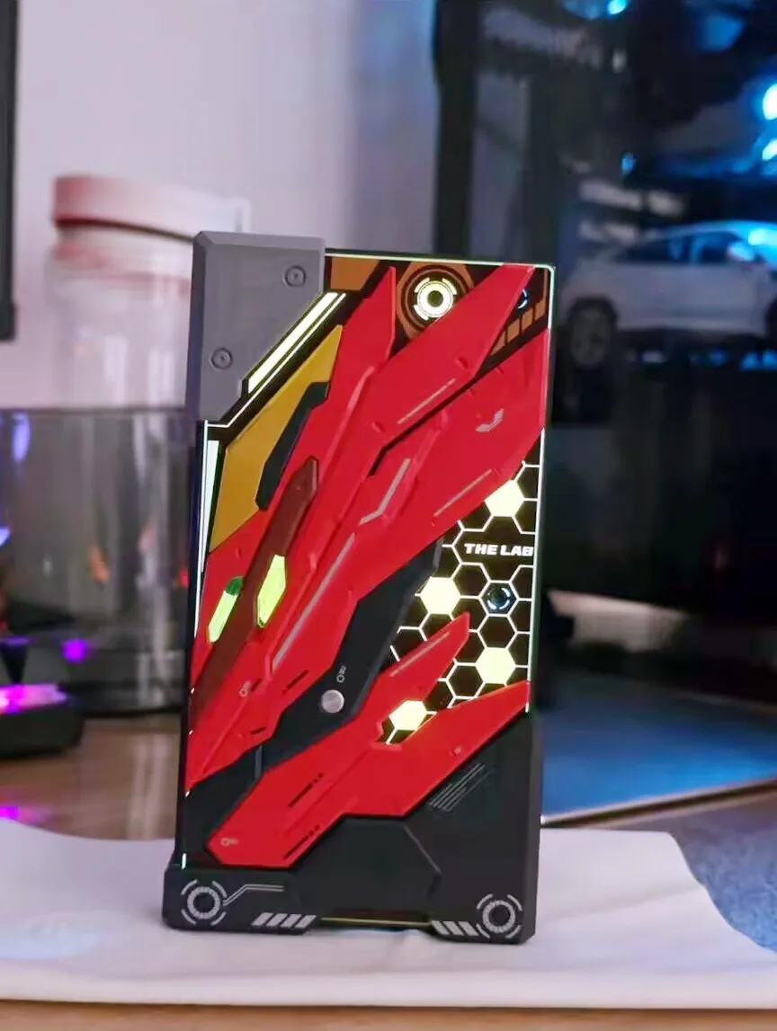 THE LAB E-Model メカクレーンモバイルパワーバンク TYPE-R 10000mah 組み立てる発光 22.5W 高速充電電源