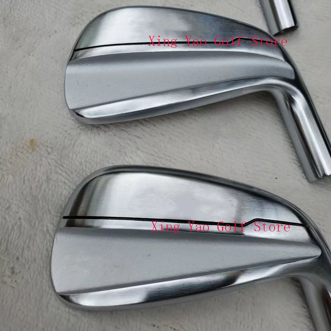 

Newest Men'S Iron Set Golf Club Apex Ti Fusion silver Iron Set With Steel/Graphite Shaft With Head Covers 8pcs(4,5,6,7,8,9,P,A)